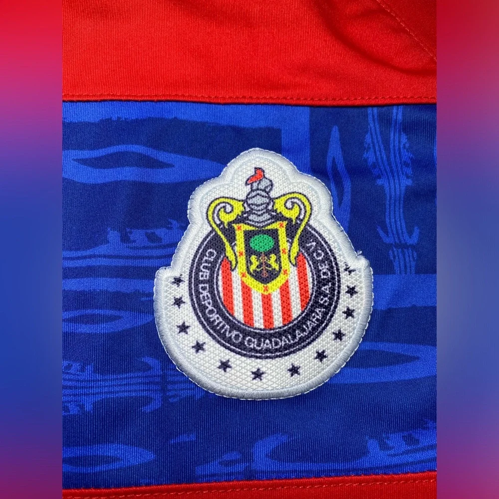 Vintage Chivas Of Guadalajara Caliente Football Soccer‎ Jersey Size Men’s LARGE